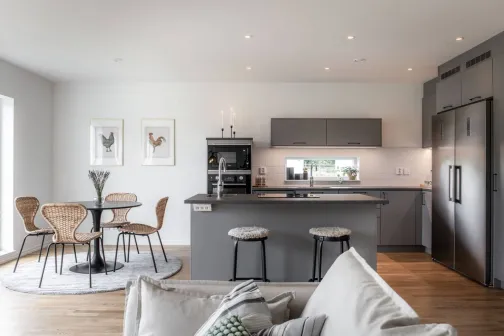Interiör i ett familyhouse av Top Housing.